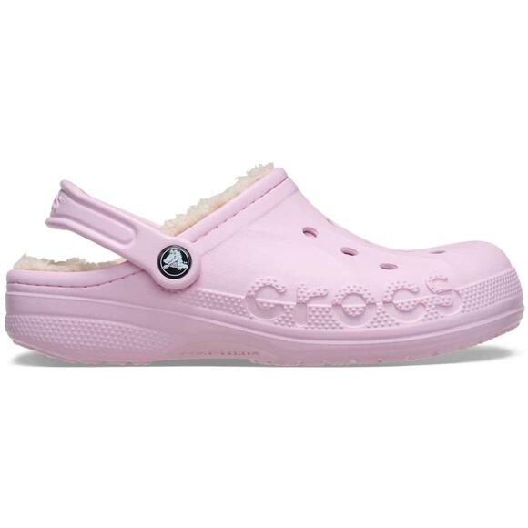 NEW Crocs Sizes 8, 9, 10 Women's Baya Lined Clog - Ballerina Pink - Picture 2 of 6